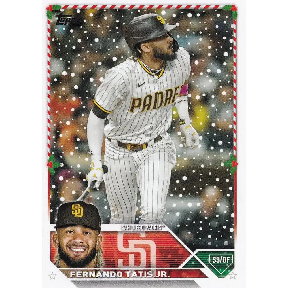 2023 Topps Holiday Fernando Tatis Jr. H166 San Diego Padres